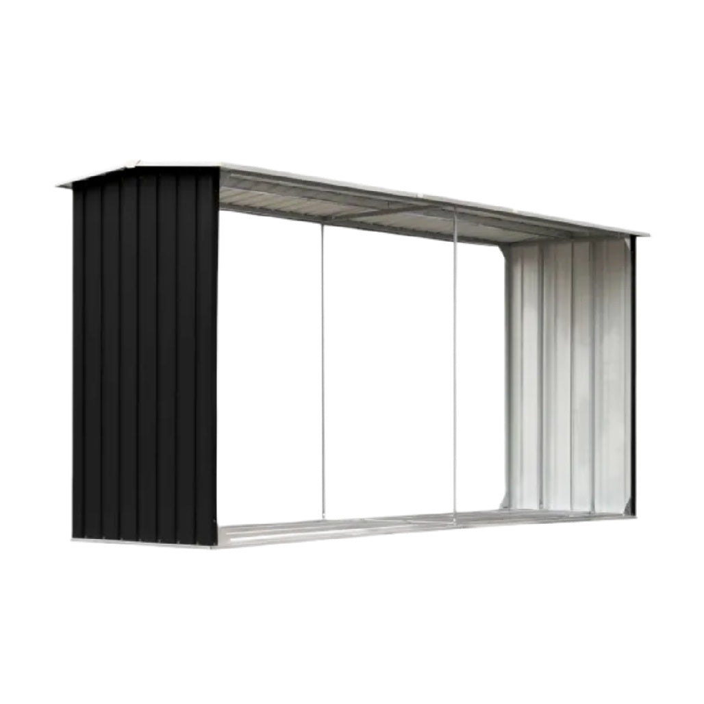 金属製の屋外物置　庭やガレージでの使用　スチール製　200 x 100 x 150