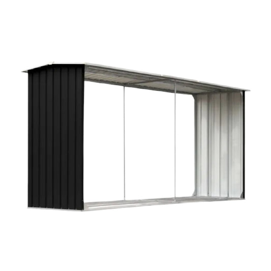 金属製の屋外物置　庭やガレージでの使用　スチール製　200 x 100 x 150