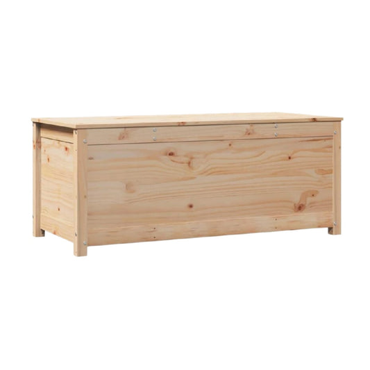 Coffre de rangement en pin pour la maison - 90 x 45 x 50